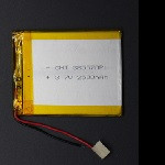 Літій-полімерний акумулятор 4*55*65 mm (Li-ion 3.7 В 1200 мА·год)