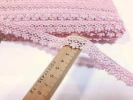 Мереживо мереживо макраме 2 см. Ріжеве світлі. Таїланд. Ціна за 1 метр