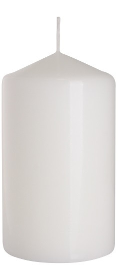 Свічка циліндр біла Bispol 12 см (sw70/120-090)