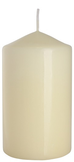 Свічка циліндр кремова 12 см (sw70/120-011)