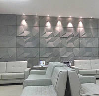 3Д гипсовые панели для стен "СКАЛА" и декоративной отделки интерьера 40×80×3