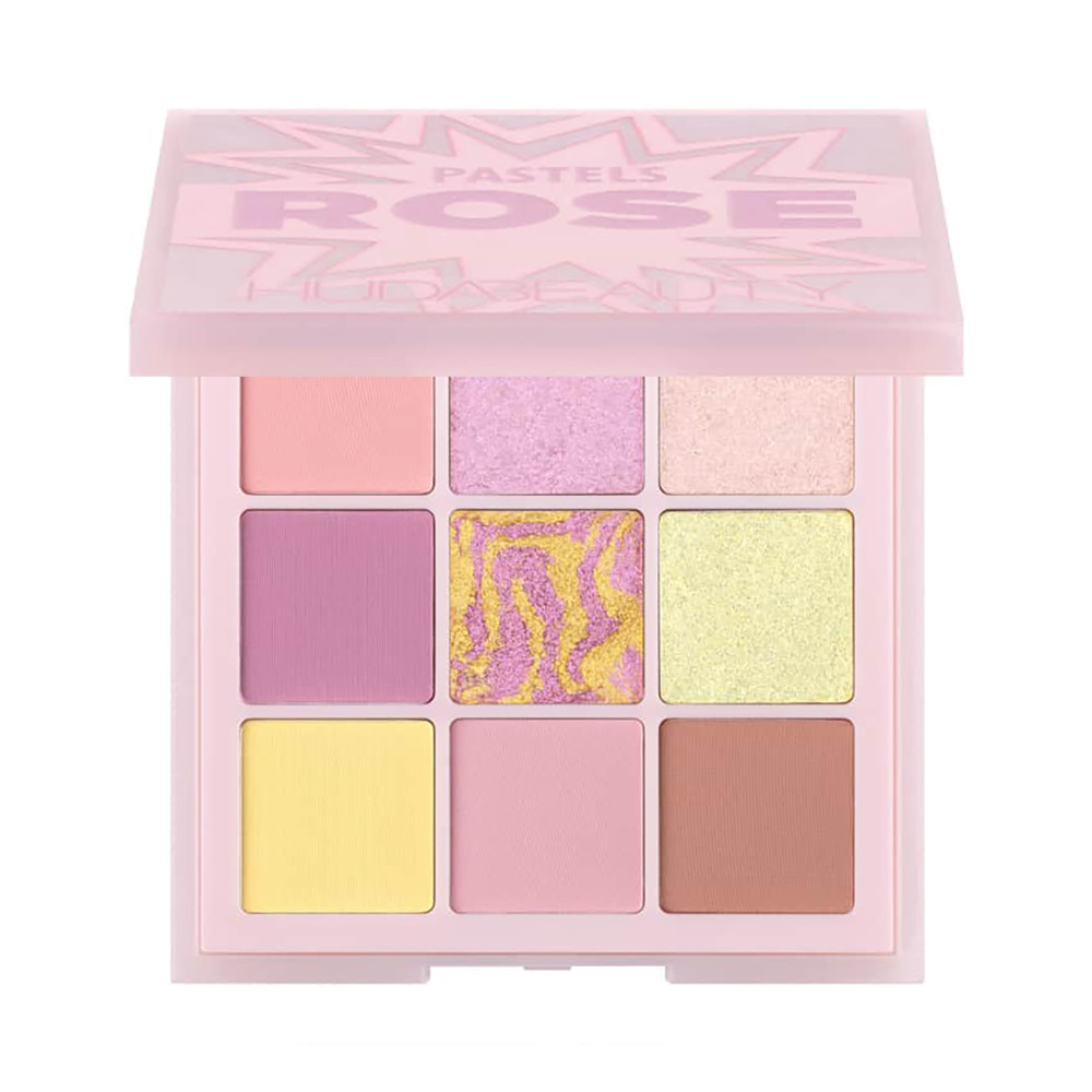 Палетка тіней для повік Huda Beauty Pastel Obsessions Eyeshadow Palette — Rose 10g (6291106034523)