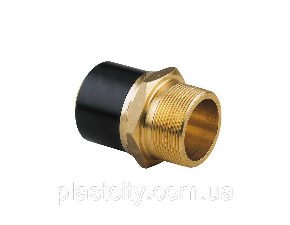Переход ПЭ-Латунь 40 1 1/4" НР, фото 1