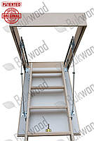 Сходи Bukwood (бук 100%) Luxe METAL STANDARD (120х60)(120х70)(120х80) (120х90)(130x60)(130x70)(130x80)(130x90), фото 9