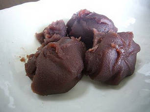 Солодка бобова паста з бобів Адзуки/ Паста бобова солодка Хун Доу Ша, 500 г, фото 2