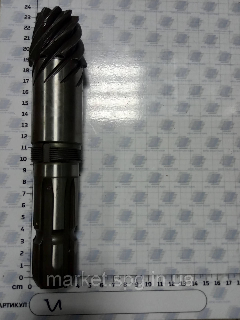 TS  TS-173-01.02.01G Валик Z10 (Шестерня кутової передачі