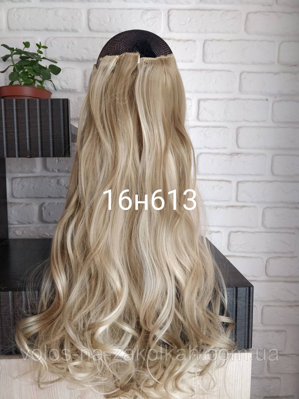Волосы на заколках пепельный блонд - фото 1 - id-p1258169576