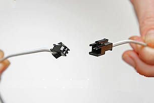 Пара конекторів "тато" + "мама" з фіксуючою засувкою