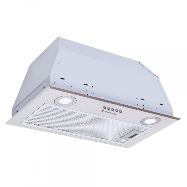 Кухонна витяжка Minola HBI 5222 I 700 LED, нержавіюча сталь, вбудована в шафу витяжка для кухні, 52 см, фото 1