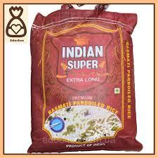 Рис басматі пропарений Indian super extra long premium 5 кг Індія