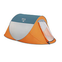 Палатка Bestway NuCamp 68006 четырехместная туристическая для отдыха герметичные швы полиэстер R_3826