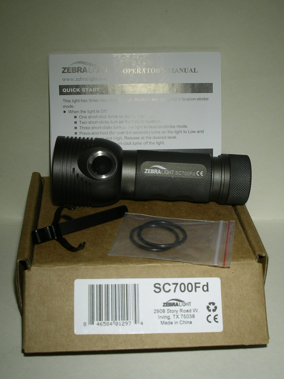 Фонарь Zebralight SC700Fd XHP70.2 Floody Neutral