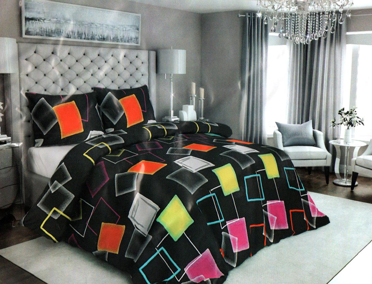 Комплект постільної білизни бязь №пл83 Полуторний 150х220