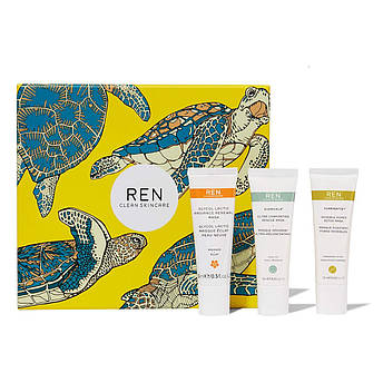 Набір масок для обличчя REN Clean Skincare Travel Size Mini Mask Trio 3 x 15 мл