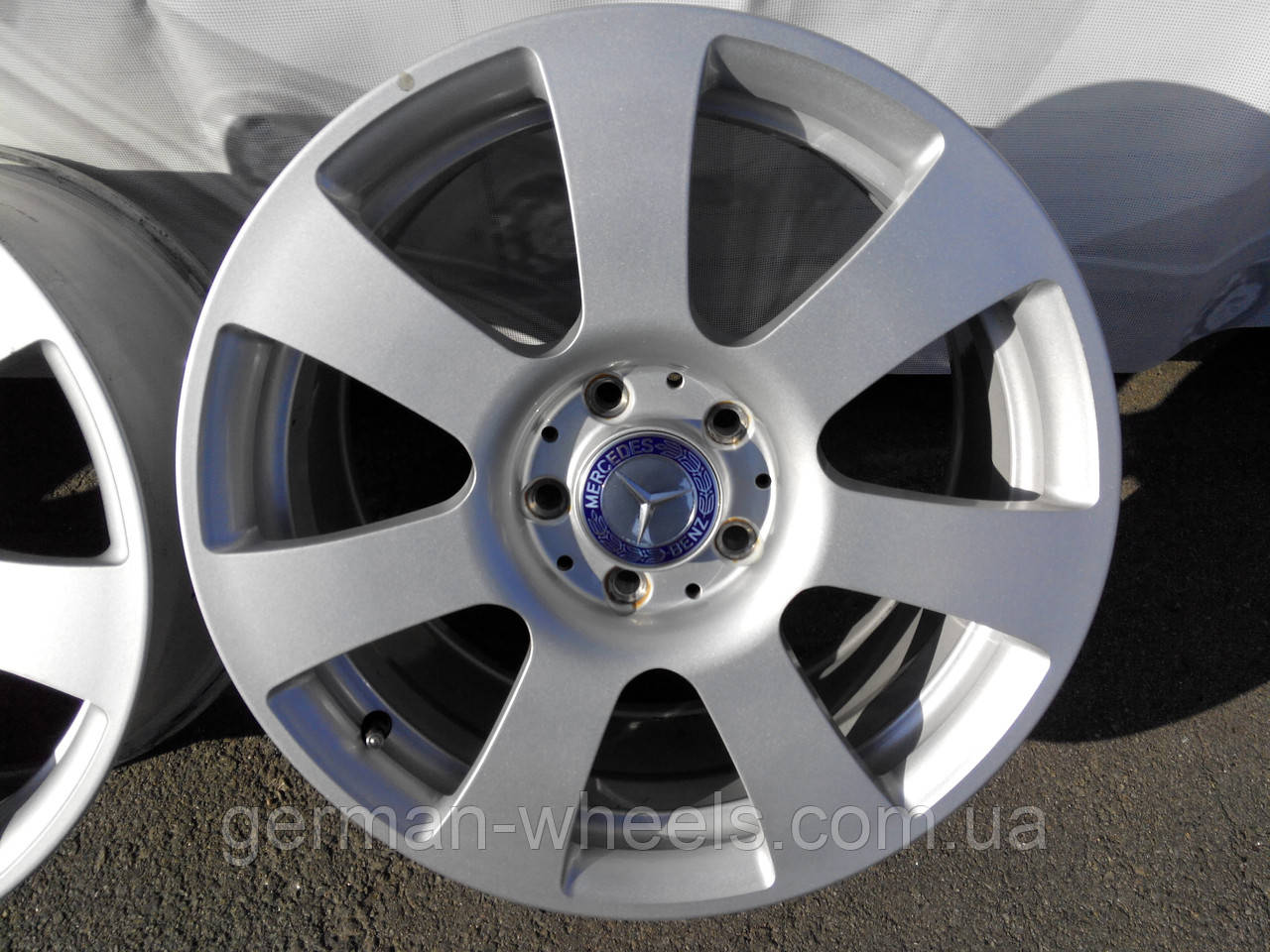Оригінальні ОКОВАНІ 17" диски Mercedes S-class W221 , фото 1