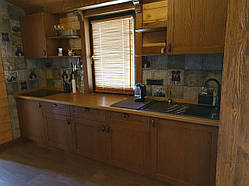 Кухня дерев'яна сучасний дизайн