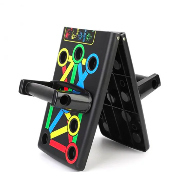 Спортивна дошка Push Up Rack Board платформа для віджимання з різними схопленнями від підлоги для чоловіків і жінок