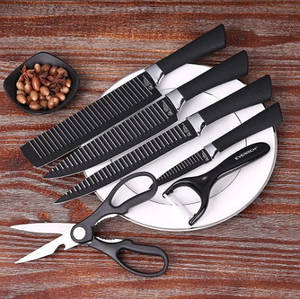 Набір кухонних ножів і приладдя Knife 6 предметів, Кухонні ножі для будинку з нержавіючої сталі