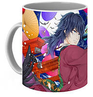 Кружка GeekLand Demon Slayer Kimetsu no Yaiba Клинок, що розсікає демонів Томіока Катана KY.02.10