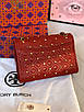 Жіноча сумка Tory Burch бордова сіра знижка, фото 6
