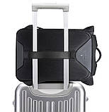 Рюкзак роллтоп Bange BG-G65 відділення для ноутбука планшета вологозахищений чорний 30 л, фото 3