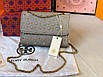 Жіноча сумка Tory Burch бордова сіра знижка, фото 3