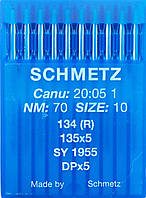 Иглы Schmetz DPx5 №70 для промышленных швейных машин