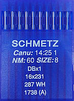 Иглы Schmetz DBx1 №60 для промышленных швейных машин