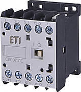 Контактор силовий мініатюрний CEC07.10 7A 1NO 24V AC 3p