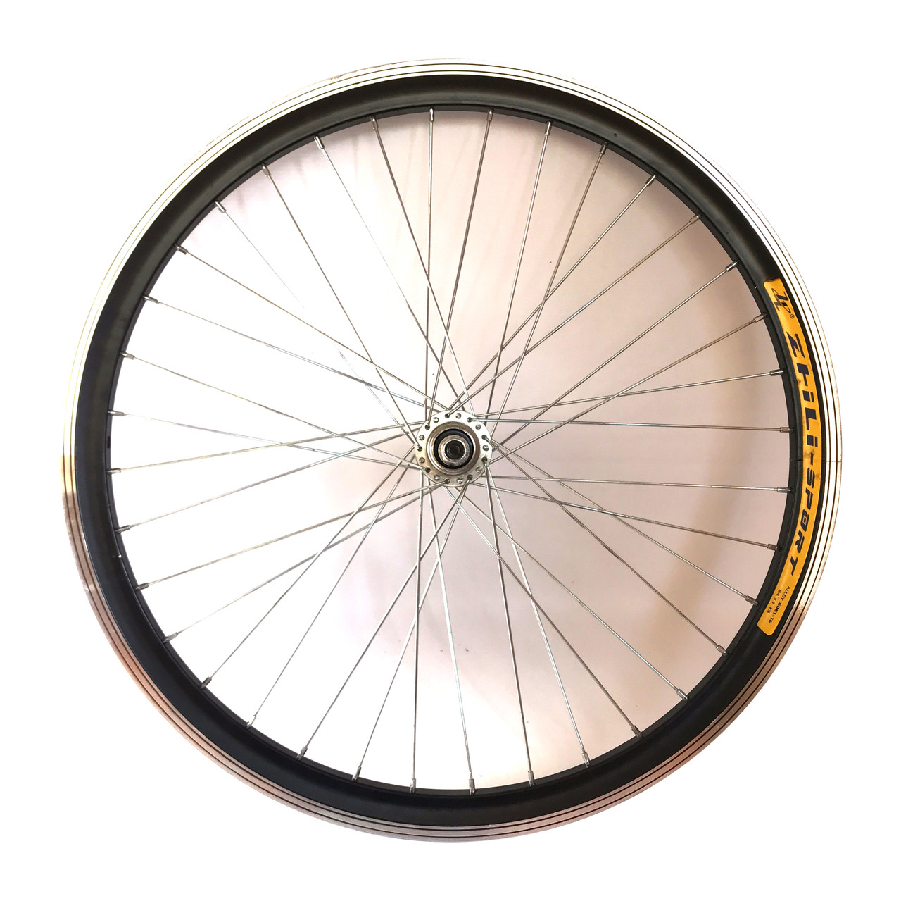 Колесо заднє під тріскачку CZL 24" алюмінієвий подвійний обід, фото 1