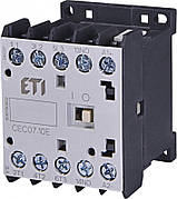 Контактор силовий мініатюрний CEC07.10 7A 1NO 24V DC 3p