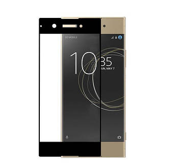 Захисне скло для Sony Xperia XA (чорне, біле золото)