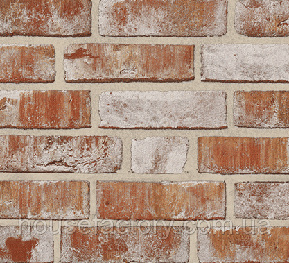 Плитка ручного формування Roben Geestbrand білий, строкатий NF 240x14x71, фото 1