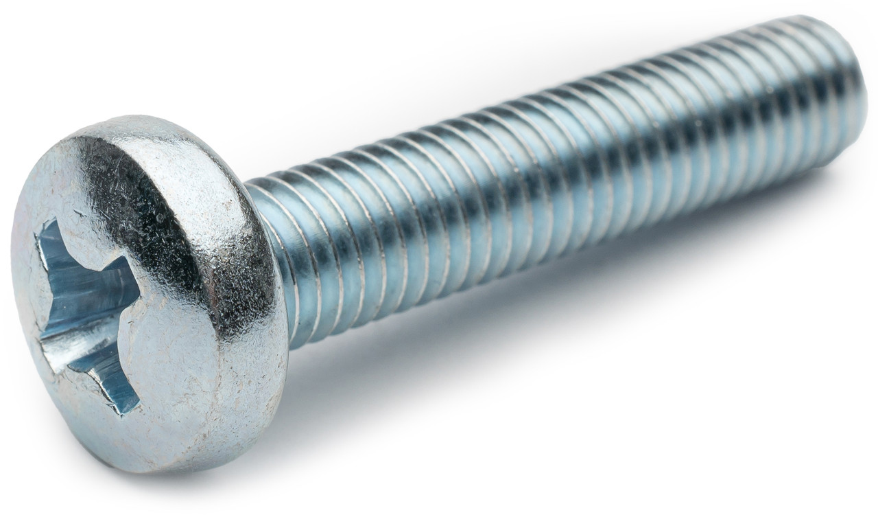 Гвинт М 4х45 мм DIN 7985 з напівкруглою головкою оцинкований, фото 1
