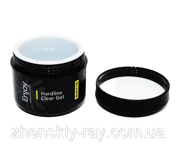 Hardline Clear Gel — Прозорий Конструувальний Гель Enjoy Professional, 15ml, фото 1