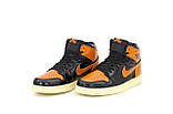 Чоловічі кросівки Nike Air Jordan 1 Retro High, кросівки найк аїр джордан 1 ретро, кросівки Nike Air Jordan 1, фото 4