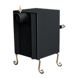 Піч камін Экожар Комфорт Плюс з жаростійким склом з піролізом, фото 4