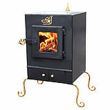 Піч камін Экожар Комфорт Плюс з жаростійким склом з піролізом, фото 3
