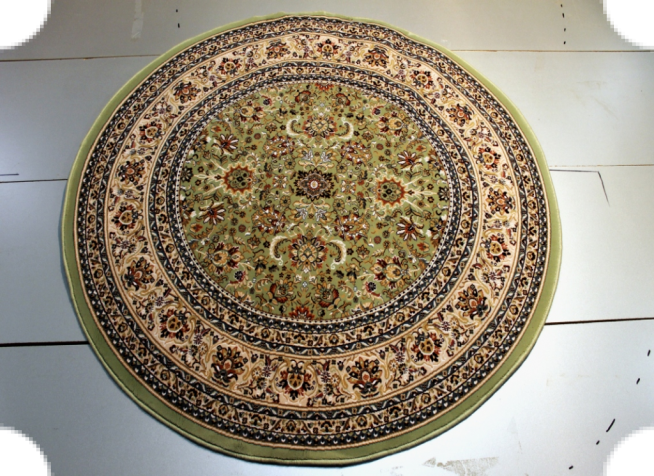Акриловий килим Sultan 0233 GREEN IVORY