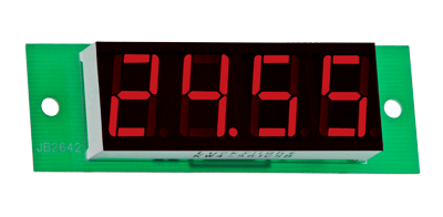 Термометр Тм-14 без корпусу, (red, green, blue) з датчиком DS18B20, фото 1