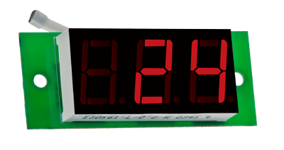 Термометр Тм-19 без корпусу, (red, green, blue), (red, green, blue) з датчиком DS18B20, фото 1