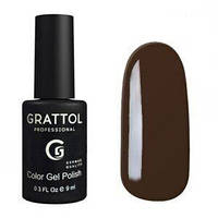 Grattol, Гель-лак Classic Collection №143 Black Coffee,черный кофе