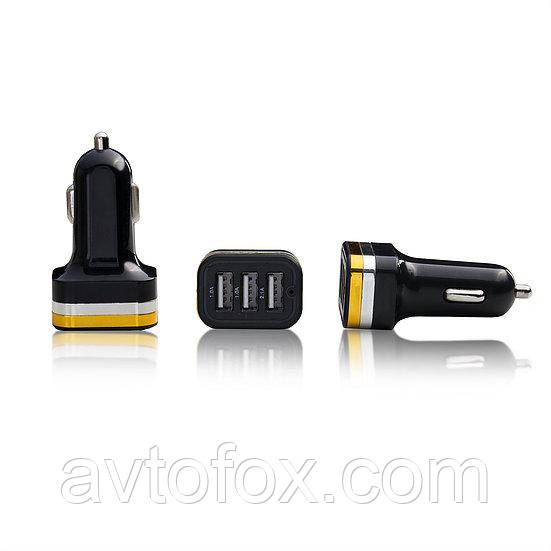 Прикурка на 1*USB-1 Type-C (4.0A) 12/24V Redax RDX-114 довга Quick Charge 3.0