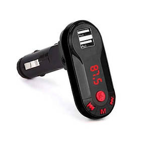 FM модулятор i10A автомобильный | ФМ модулятор трансмиттер Black