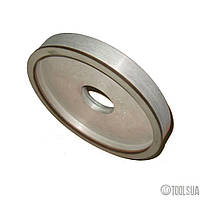 Круг алмазный шлифовальный прямого профиля АПП 150*20*32 для шлифовки, заточки твердосплавного инструмента