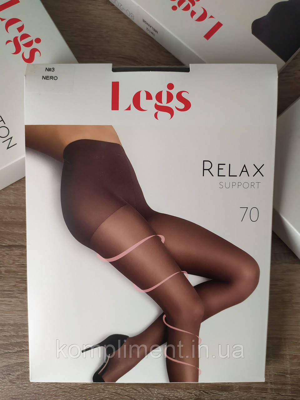 Колготки жіночі стягувальні із шортики Legs Relax 70 den