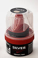 Крем блеск для обуви Silver черный 50 мл