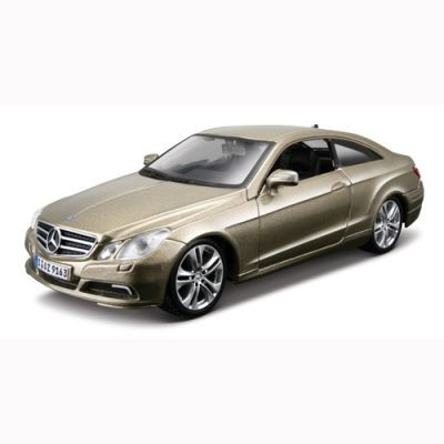 Автомодель - Mercedes-Benz E-Class Coupe (Золотий Металік, Сріблястий Металік, 1:32) 18-43027