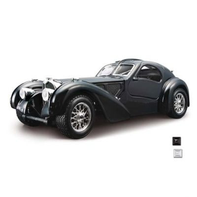 Автомодель - Bugatti Atlantic (1936) (Синій, Сріблястий, 1:24) 18-22092