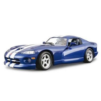Авто-Конструктор - Dodge Viper Gts Coupe (1996) Синій, 1:24 Bburago 18-25023
